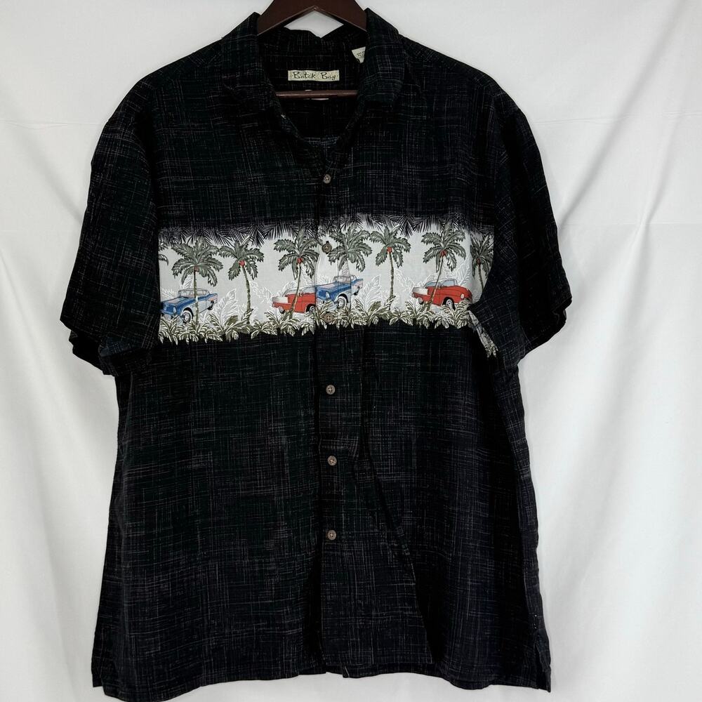 Batik Bay Car Palm Tree Hawaiian Shirt XXL